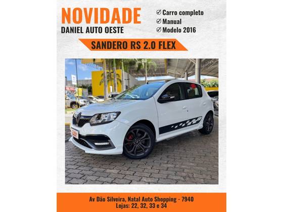 RENAULT SANDERO 2.0 16V HI-FLEX RS MANUAL